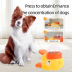 Dog Puzzle Feeder Interactive Pet Food Treat Dispenser Cartoon Duck